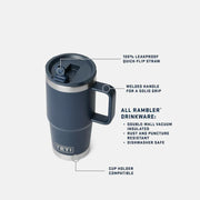 Rambler® 20 oz Travel Straw Mug