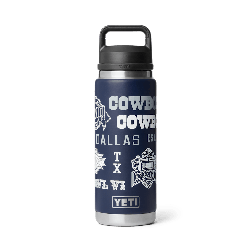 YETI x NFL Fandom Collection Cowboys 26 oz Rambler® Water Bottle