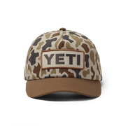 YETI® Wetlands Camo Logo Badge Mid Pro Flat Brim Hat