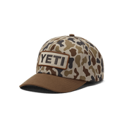 YETI® Wetlands Camo Logo Badge Mid Pro Flat Brim Hat