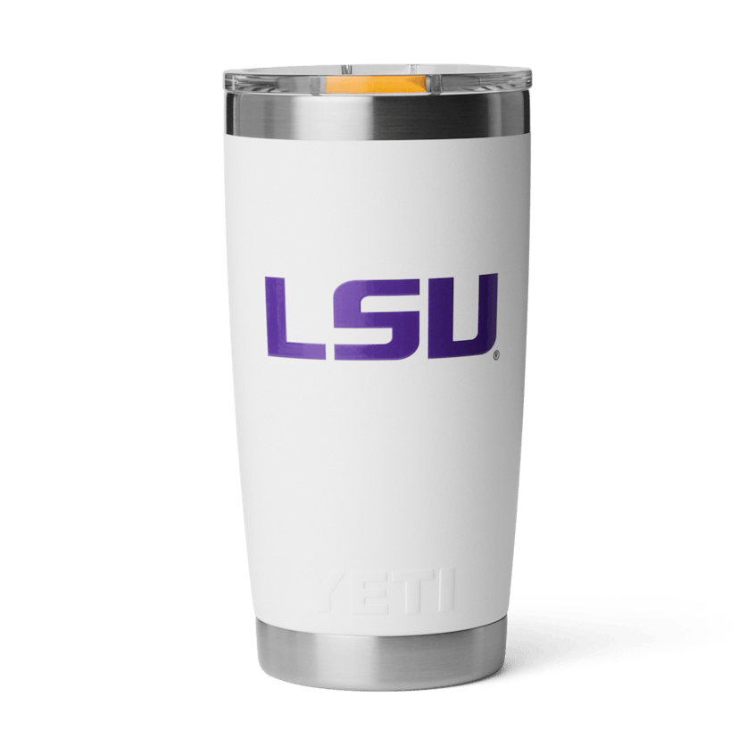 YETI x Collegiate Fandom Collection Geaux Tigers® Rambler® 20 oz Tumbler